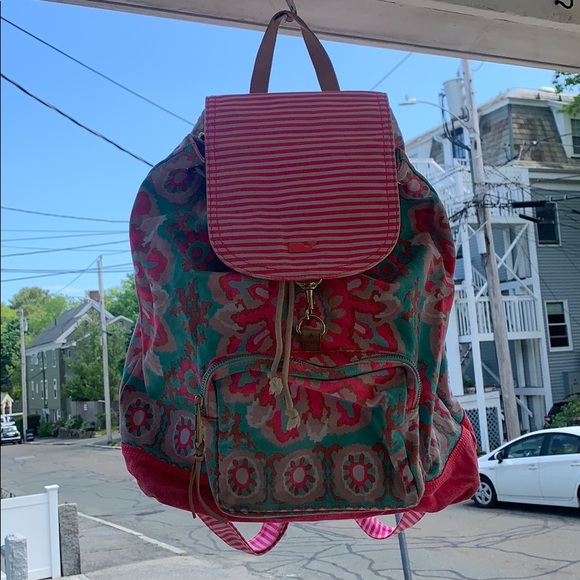 Striped block print backpack Vineyard Vines. - Picture 2 of 6